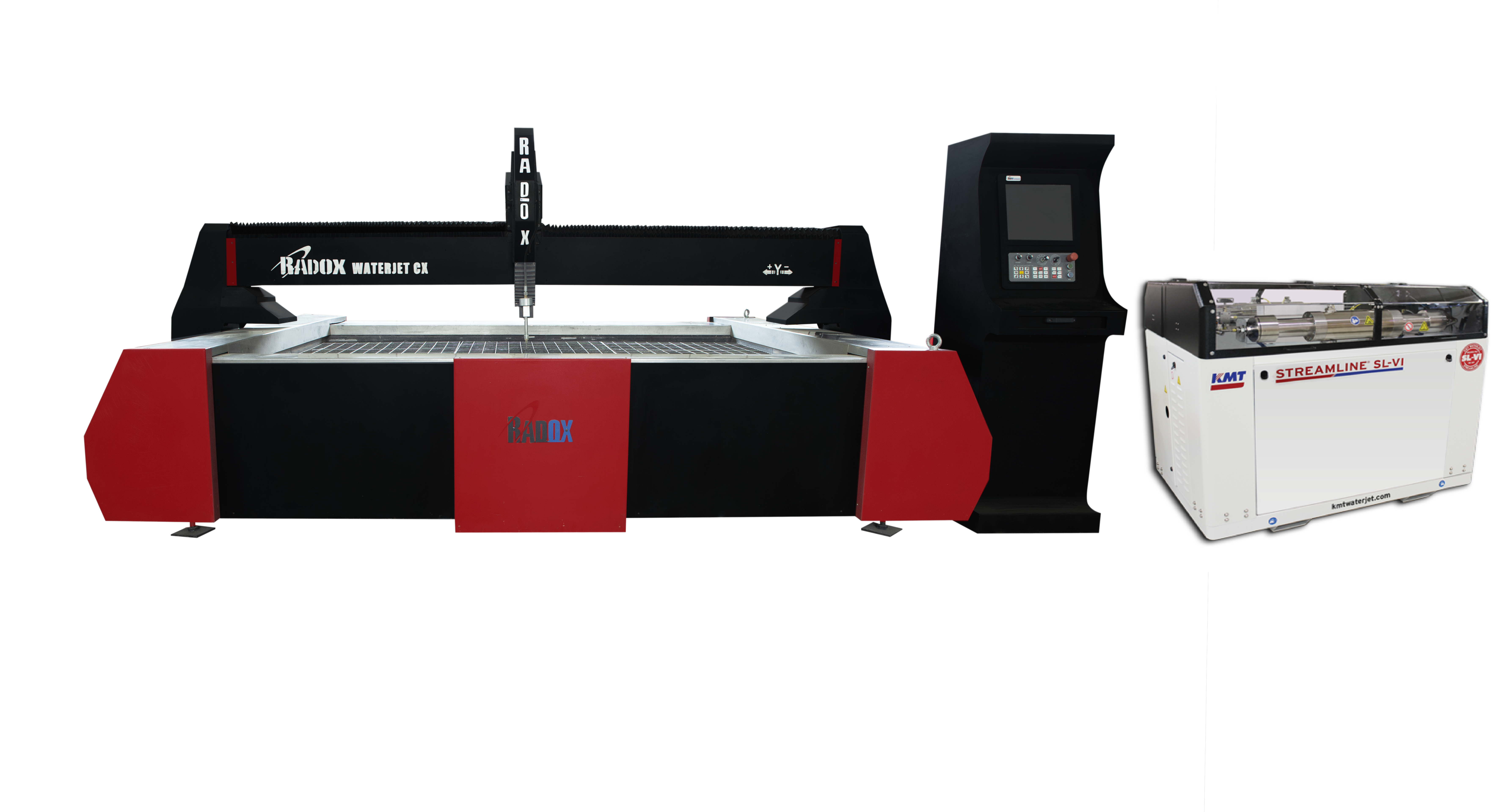 Waterjet cutting CNC machine KMT (USA)